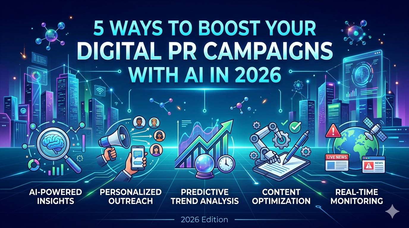 5 Ways to Boost Your Digital PR Campaigns with AI in 2026